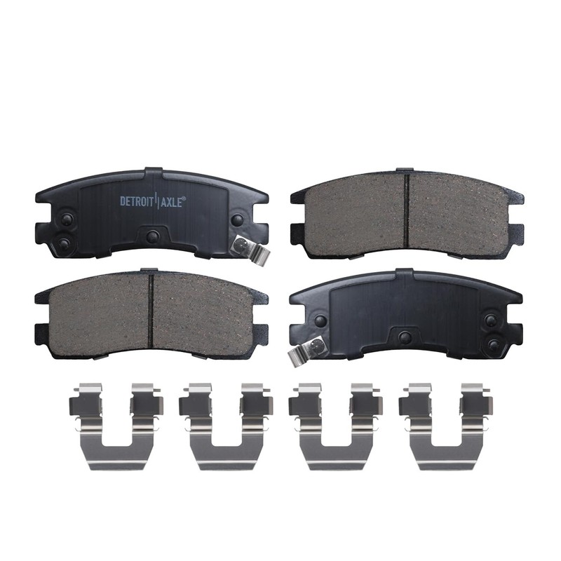Rear Rotors + Brake Pads for Buick Regal Century Pontiac Grand AM Chevy Impala gallery