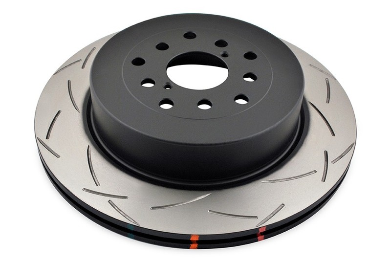 DBA for 01-07 Subaru WRX/STI 10 Stud Hole Rear Slotted 4000 Series Rotor