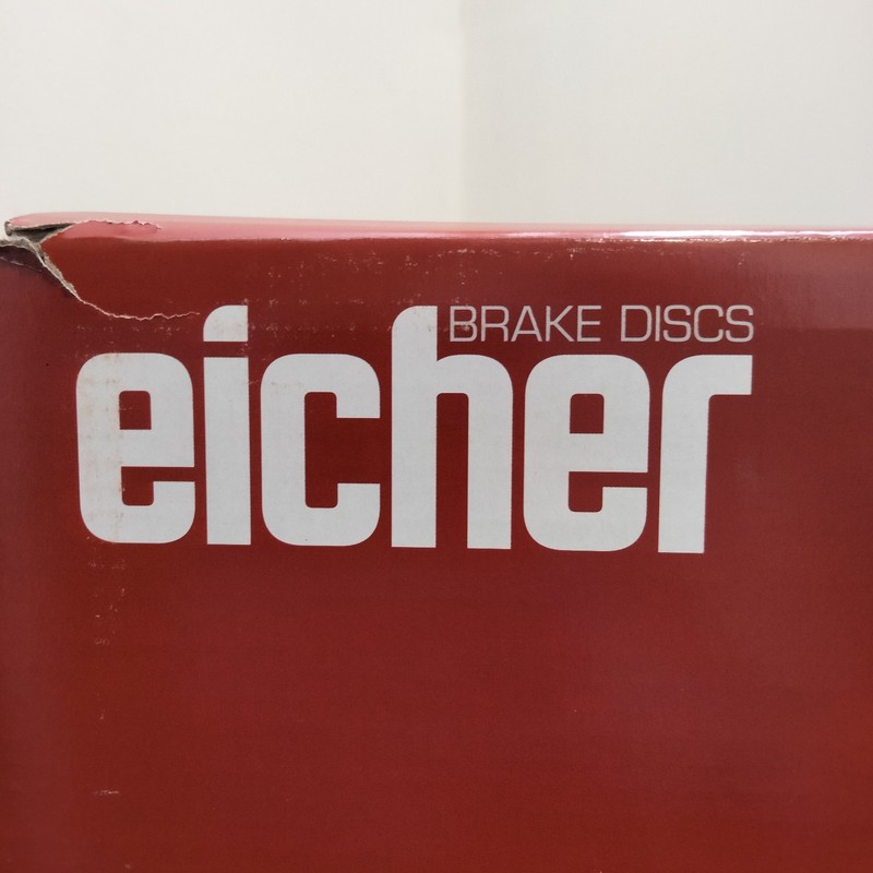 Brake Discs 2 Pieces Rear Pair 302mm 104850729 Solid for Hyundai KIA by Eicher gallery
