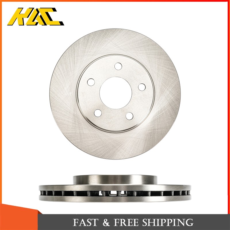 2pcs Front Disc Brake Rotors For Pontiac G6 2006-2007; Chevy Malibu 04-08 55095