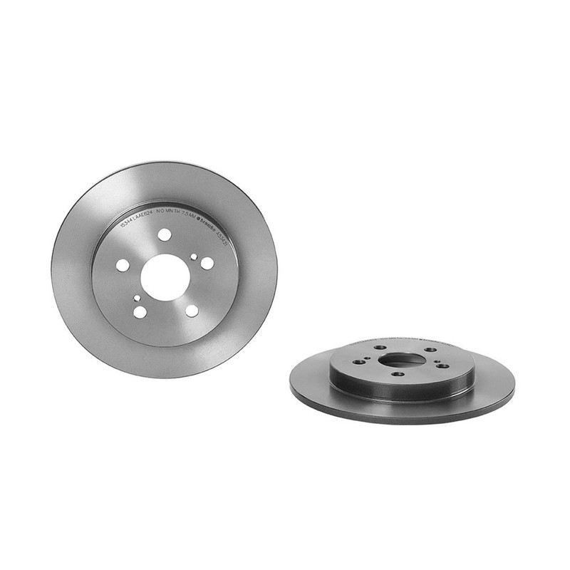 Brake Pads Rotors Set Front Rear Fits Toyota Prius 1.8L gallery