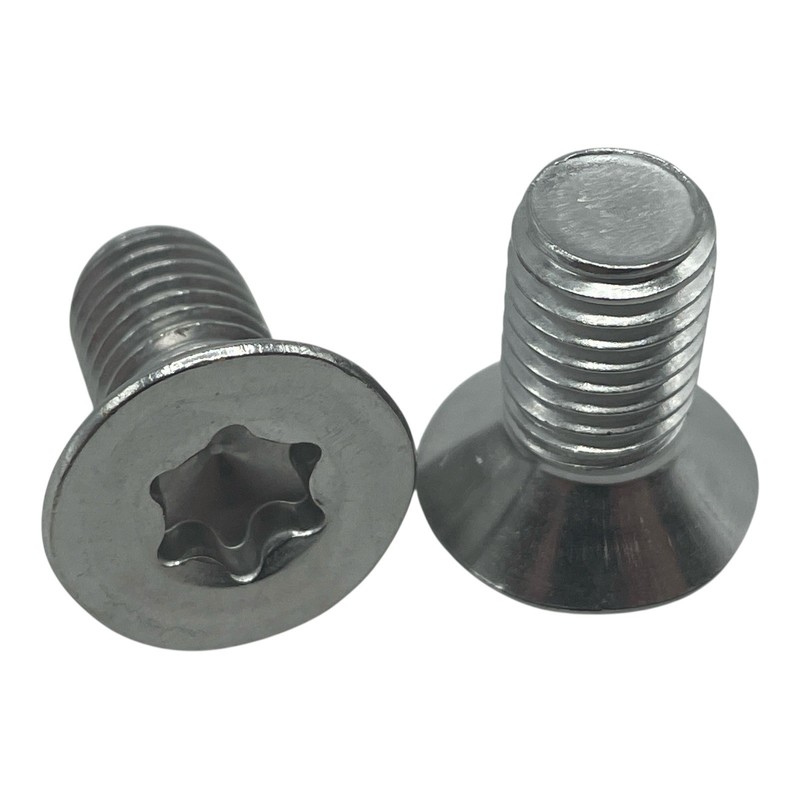 2002-13 MINI Cooper Pair Stainless 2 Brake Rotor Torx mounting Screw R50 R53 R56 gallery