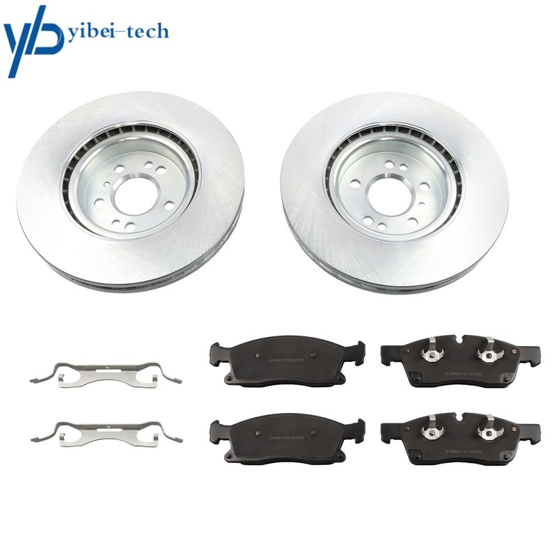 6x Front Disc Brake Rotors & Ceramic Brake Pads For Benz W166 ML250 ML350 GLE350