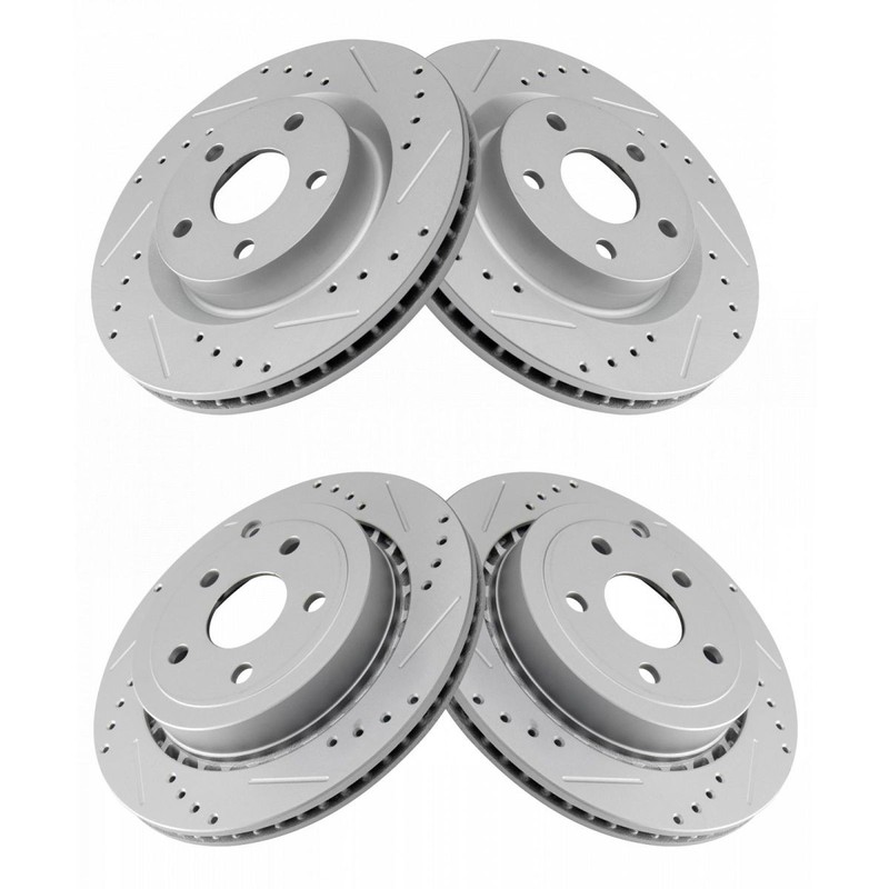 New Front & Rear Brake Rotors Set For 2008-2009 Pontiac G8 gallery
