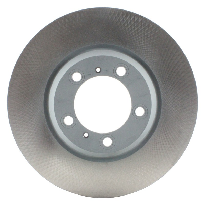 SHW Performance Front Left 350mm Disc Brake Rotor For Panamera V6 Black Caliper gallery