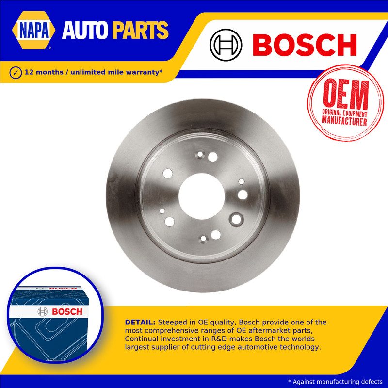 2x Brake Discs Pair Solid fits HONDA FR-V BE5 2.2D Rear 05 to 09 N22A1 282mm Set