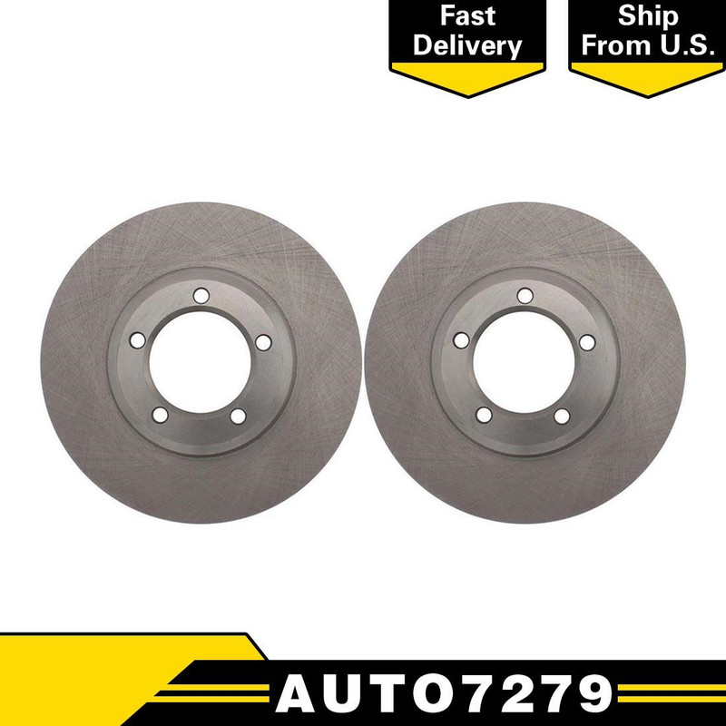 C-Tek Disc Brake Rotor Front 2PCS For Toyota Pickup