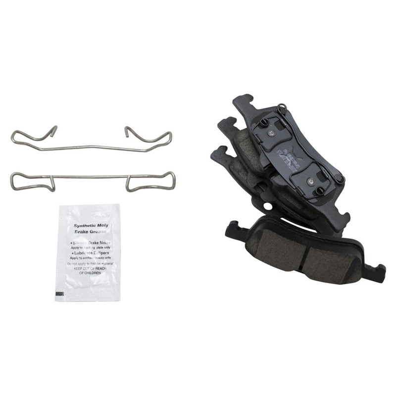 TRQ Rear Brake Pad & Rotor Kit Brake Rotor For 2007-2008 Mini Cooper gallery