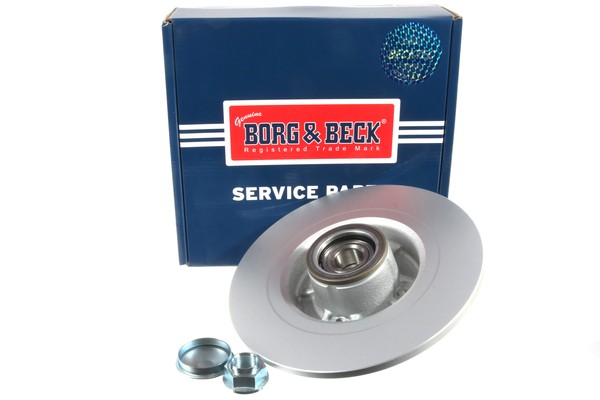 2x Brake Discs Pair Solid Rear 274mm BBD5794S Borg & Beck Set 7701208230 Quality gallery