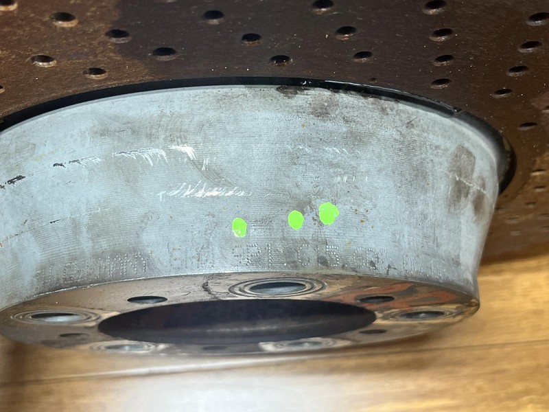 2017-2024 Porsche 911 Carrera Rear Left & Right Brake Disc Rotors 37K Miles OEM gallery