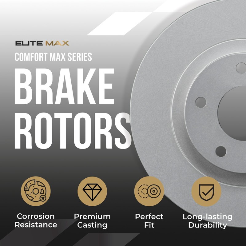 Front Geomet Brake Rotors + Pads for 2010-2017 Chevy Equinox GMC Terrain gallery