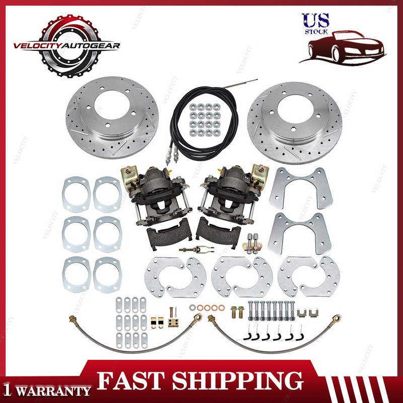 Fits 9 Inch Pre-1987 Ford F-150 Bronco Rear End Disc Brake Conversion Kit