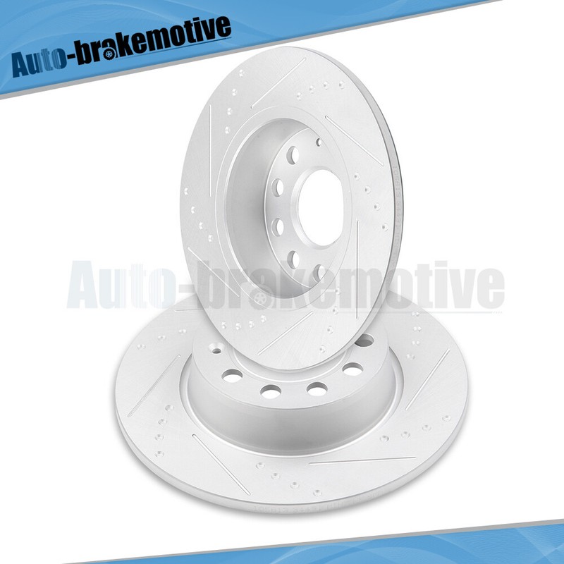 FOR 2015-2017 VOLKSWAGEN GOLF SPORTWAGEN G3000 CASTING REAR BRAKE DISCS ROTORS gallery