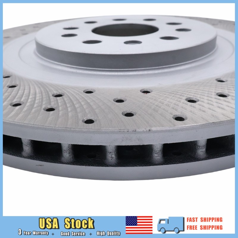 4PCS Front Rear Rotors 670030935 670035019 Fit Maserati Ghibli Quattroporte 17+ gallery