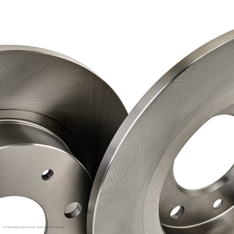 2X APEC Rear Brake Discs for KIA CLARUS 1996-2001 261mm Solid DSK2085 gallery