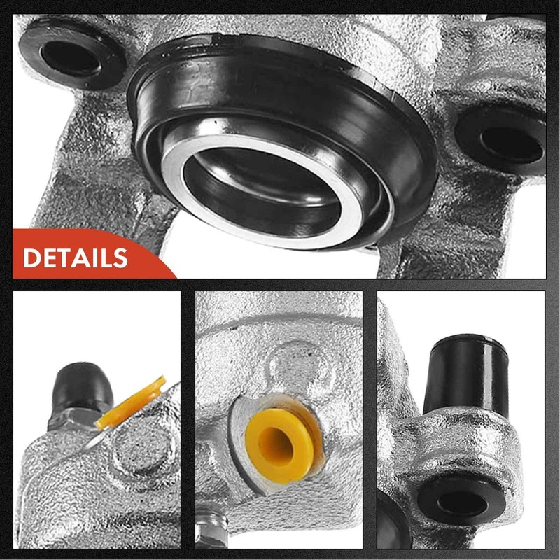 Disc Rotors & Ceramic Pads+Caliper for Mercedes-Benz W164 ML320 R350 R500 Rear gallery