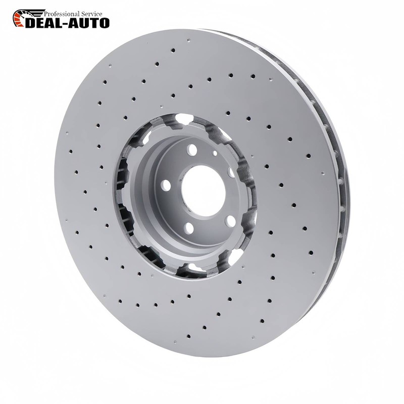 2pcs Front Disc Brake Rotor Set for 2021-2024 Audi RS6 RS7 Sportback 4K0615301S gallery
