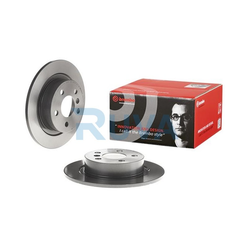 Fits Mini Clubman Countryman Cooper BMW i3 X1 2 Series X2 1 Ruva Rear 2x Discs
