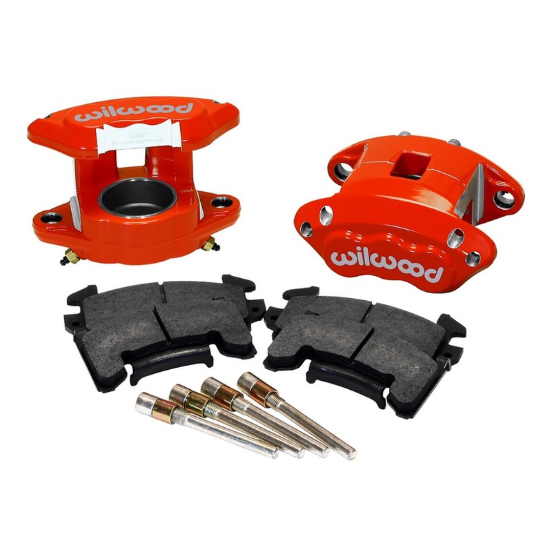 Wilwood Caliper Brake Kit D154 Front – Red 2.50in Piston – 1.04in Rotor