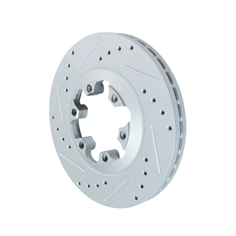 Front Drilled Brake Rotors Rear Drums for Chevy Colorado GMC Canyon I-290 gallery