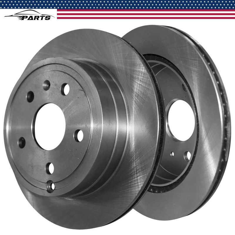 Rear Disc Brake Rotors for Chevrolet Equinox GMC Terrain 2010-2017 303mm Pair