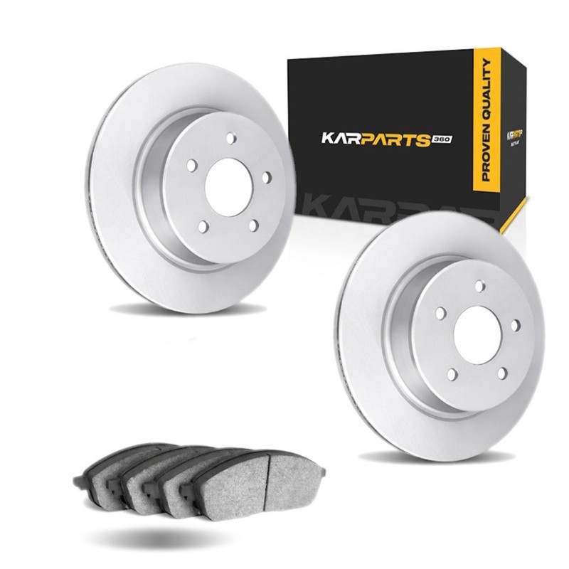 For Lexus NX300h 2015-2021 Brake Rotor Set | Vented Rotor | Plain Style | 5 Lug