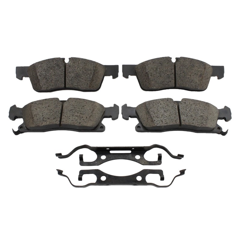 DuraGo Front Rear Brake Rotors TRW Ceramic Pads Kit for Durango Grand Cherokee gallery