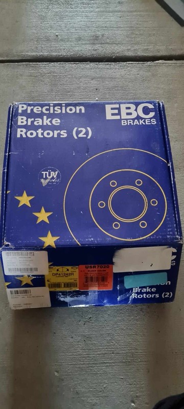 EBC® Front Brake Disc and Pad Kit, S9 Yellowstuff Pad YU2Z2V001DA, YR3Z-1V125-B gallery