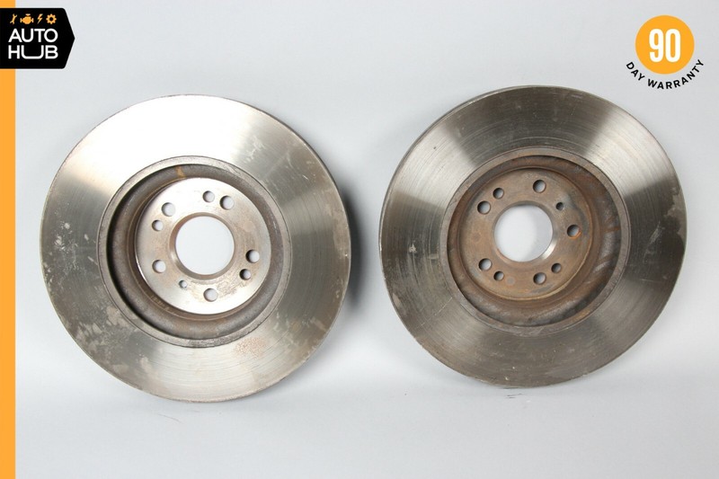 06-13 Mercedes W164 R350 ML320 Front Brake Rotors Disc Left and Right Set OEM gallery