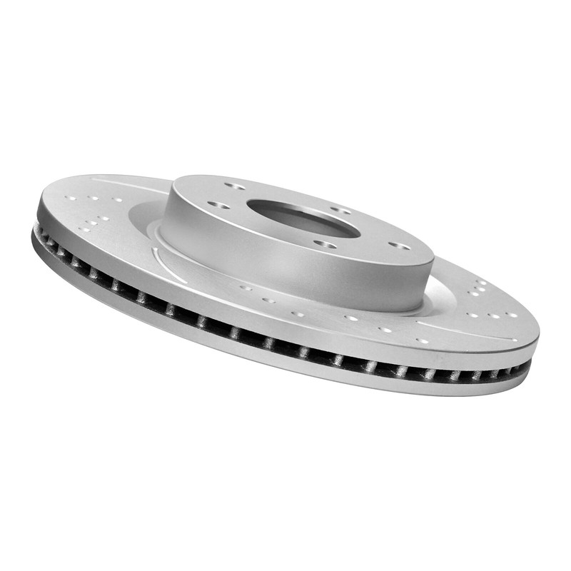 Front Drilled & Slotted Disc Rotors Pads For Buick Rendezvous/Pontiac Aztek AWD gallery