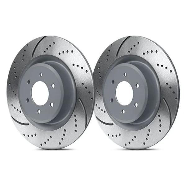 For Chevy Malibu 13-16 Brake Rotors EBC 3GD Series Sport Dimpled & Slotted gallery