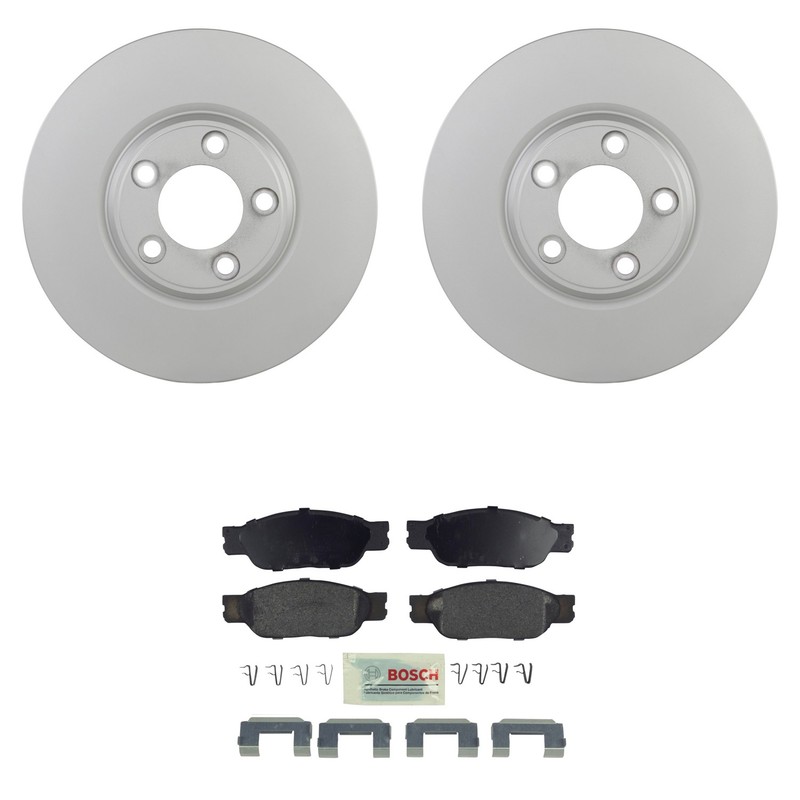 Bosch Disc Brake Rotor Kit For Lincoln LS S-Type Thunderbird Jaguar S-Type