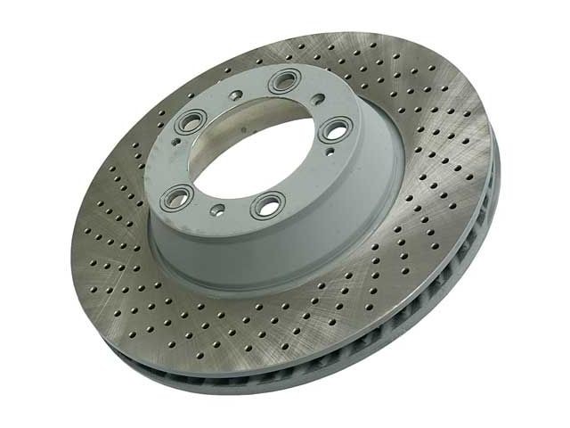 Sebro 42BQ57B Rear Left Brake Rotor Fits 2001-2016 Porsche 911 997