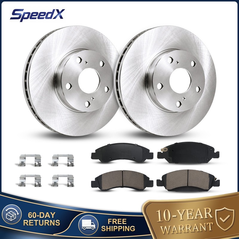 FRONT Disc Rotors CERAMIC Brake Pads for INFINITI QX56 NISSAN ARMADA2005 – 2006