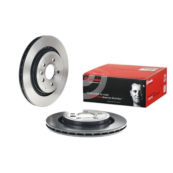 Disc Brake Rotor-Premium UV Coated OE Equivalent Rotor Brembo 09.9587.11