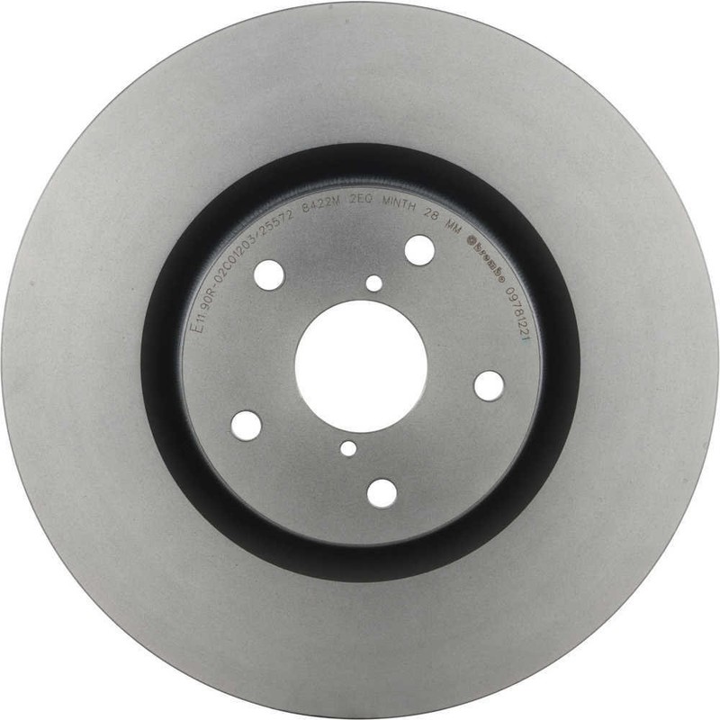 Disc Brake Rotor-Premium UV Coated OE Equivalent Rotor Brembo 09.7812.21