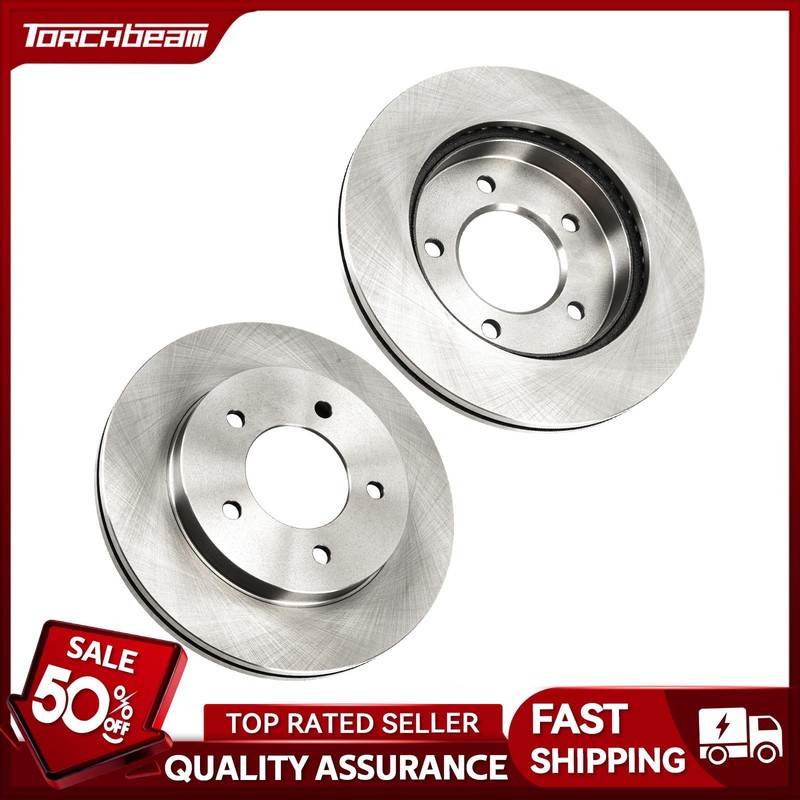 Set of 2 Front Disc Brake Rotors Fit For 1997-1998 2001-2003 2004 Ford F-150