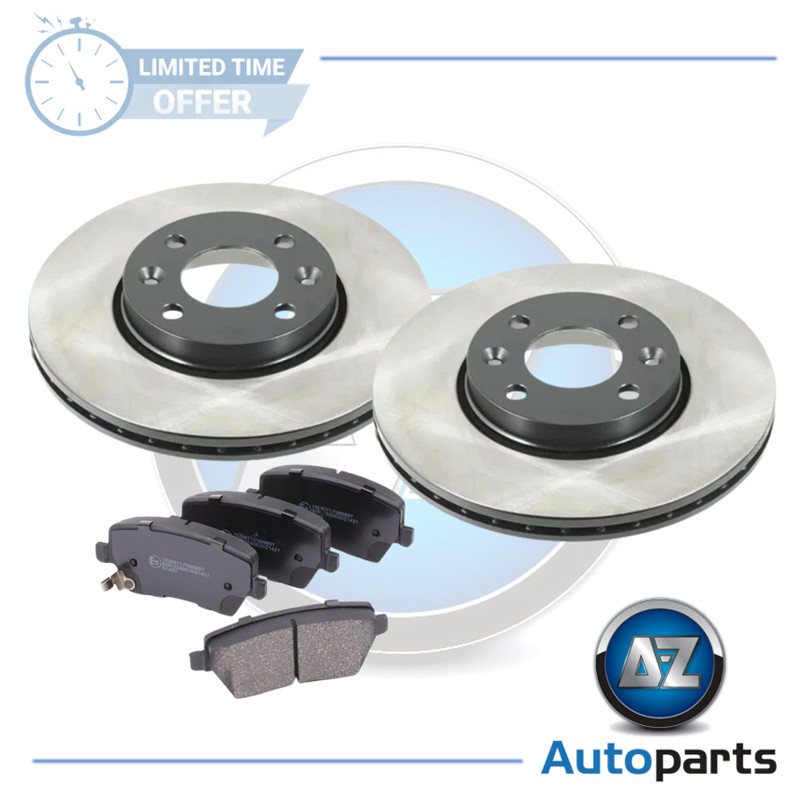 For Renault – Modus JP0 2004-2013 Front 260mm Vented Brake Discs and Pads
