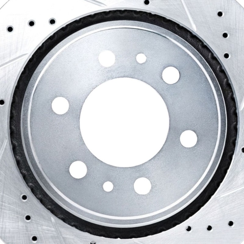 For Volkswagen Crafter 2016 2017 Rotor Set Rear | Silver | Drilled and Slotted gallery