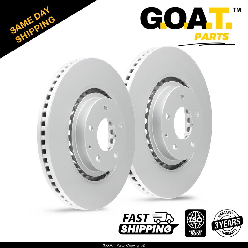 Front Brake Rotors for 19-21 Mazda 6 19-24 Mazda CX-5 16-23 Mazda CX-9 12.6 inch