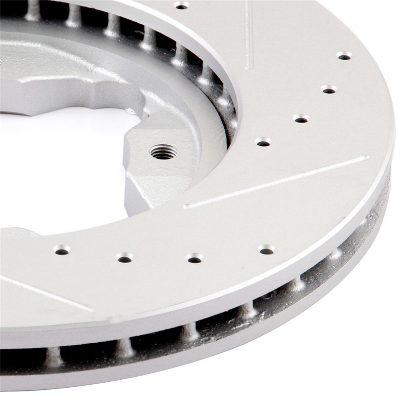 Front Brake Rotors Fits 1990-1997 Honda Accord 1997 Acura CL Drilled And Slotted gallery