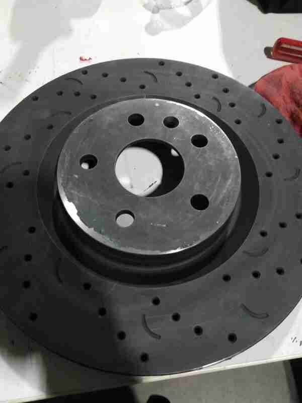 Hawk Performance Talon Drilled Slotted Brake Rotors for 10-15 Camaro SS HTC4415 gallery