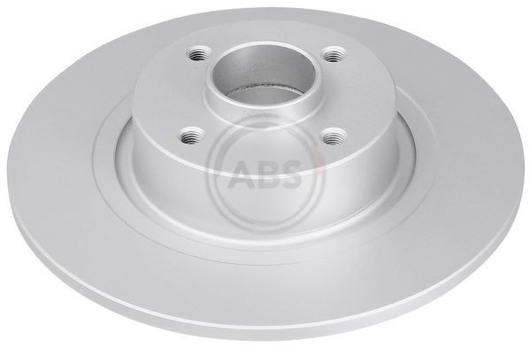 2x Abs 17727 Rear Solid Brake Discs 270mm Fits Renault Grand Scénic Megane