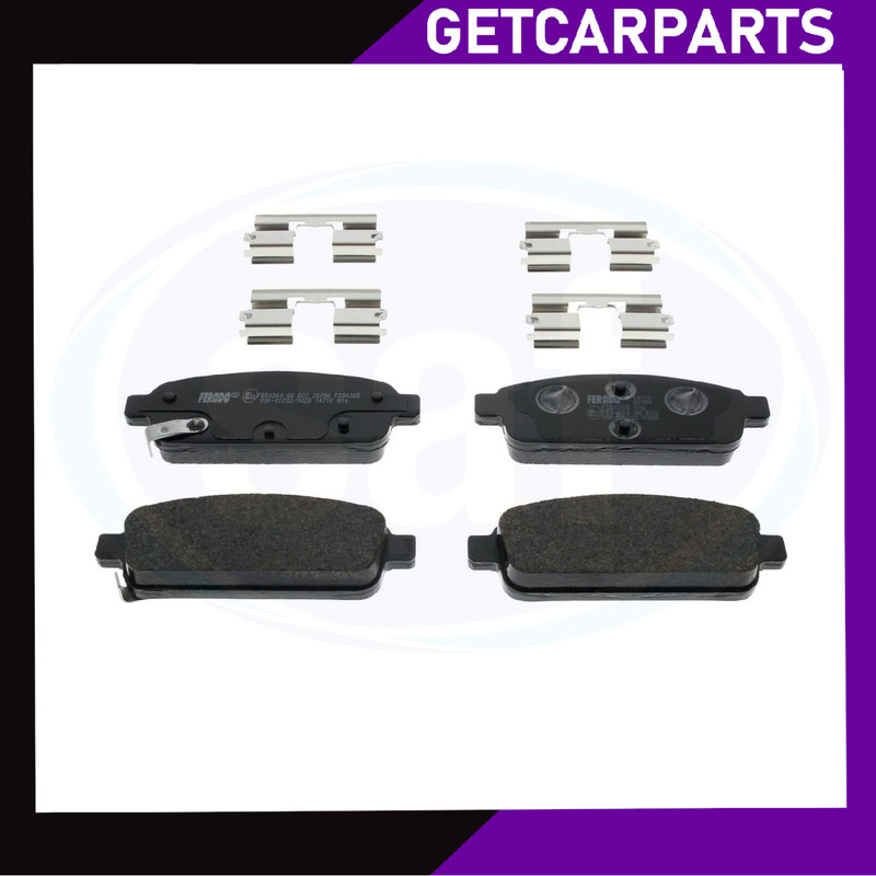 Rear Solid Brake Discs / Pads Fits Vauxhall Mokka X 2012-2019 1.4/1.6/1.7 gallery