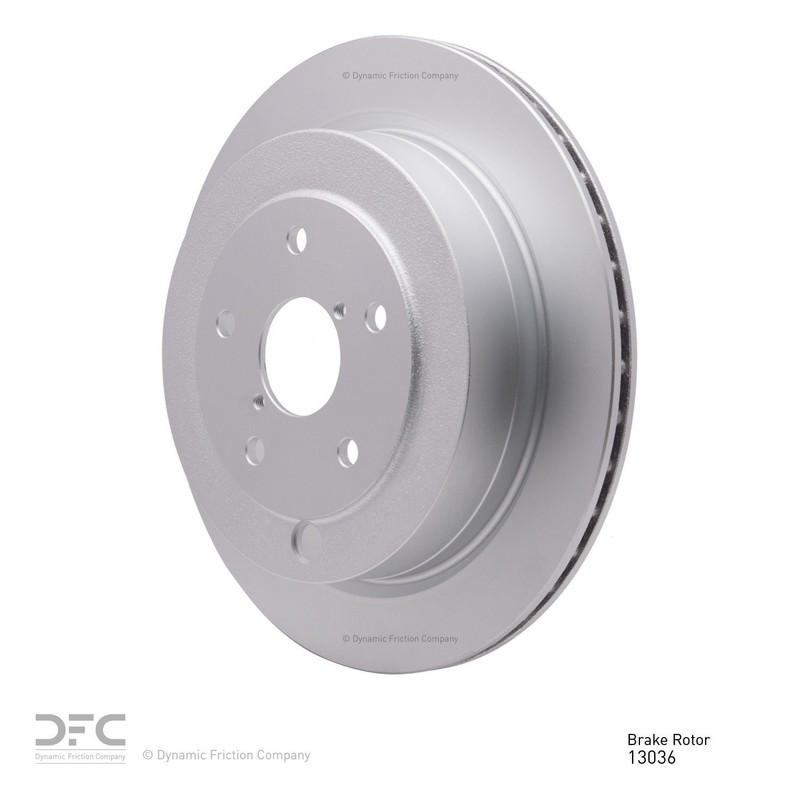 Dynamic Friction 604-13036 Disc Brake Rotor For 06-14 Subaru B9 Tribeca Tribeca