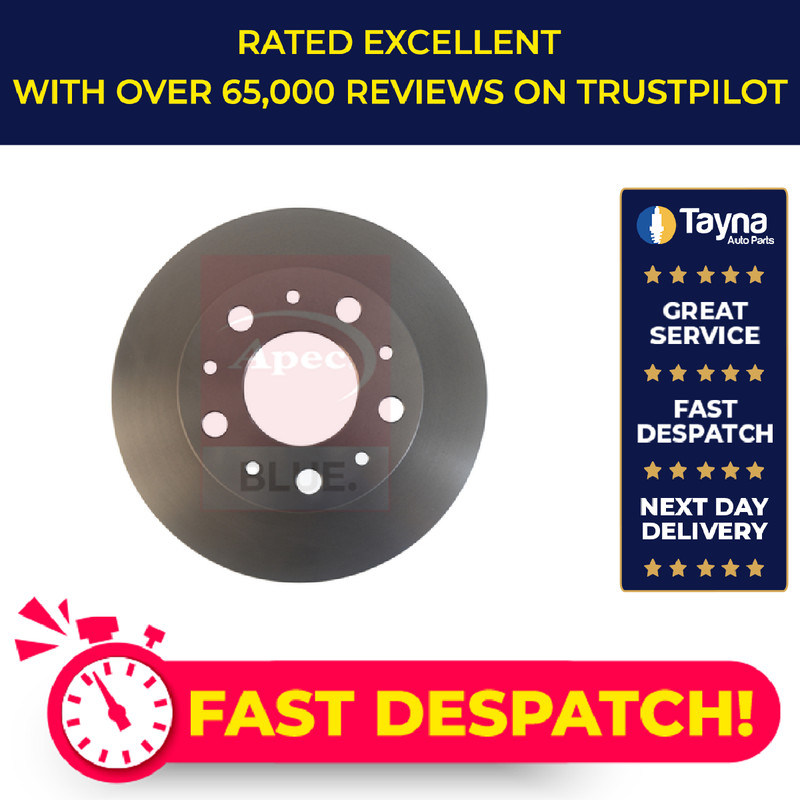 2x Brake Discs Pair Vented fits CITROEN RELAY 2.2D Front 2011 on 300mm Set New