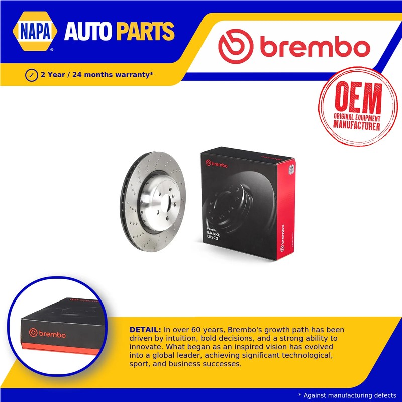 Brake Disc Single Vented fits BMW 540 G30, G31 3.0 Rear Left 2016 on 370mm New