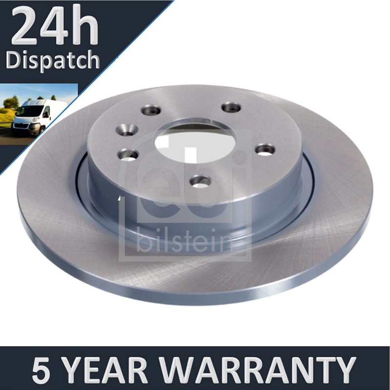 Fits Vauxhall Astra 2009-2015 Mokka 2012- Purevue Rear Brake Discs 13502135