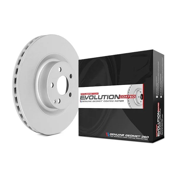 Front Right Coated Brake Rotor for Lexus GS350 2007-2011 Single -M358 gallery