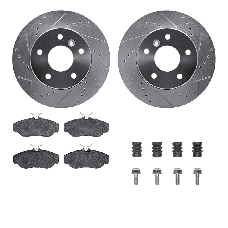 WGUH1-11009 R1 Concepts Brake Disc and Pad Kits 2-Wheel Set Front for Discovery gallery
